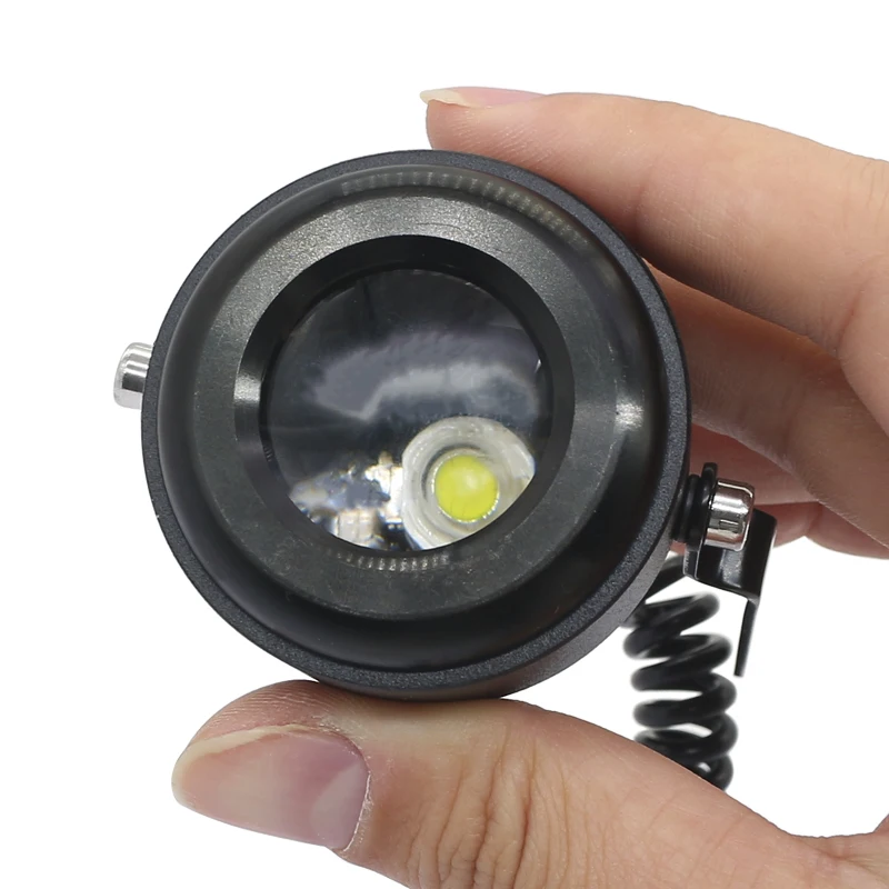 Microscope à main Jaune Confortable Poignée Carré Led Lumière