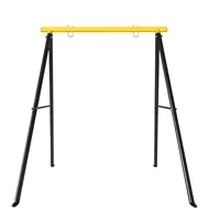 Porch Swing Frame, 550lbs Weight Capacity Swing Stand, Heavy Duty A-Frame Swing, Swing Stand Frame Porch Swing 1
