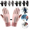 Thermal Winter Gloves for Men Women Fleece Heated Gloves Cycling Motorcycle Non-slip Waterproof Warm Outdoor Running Ski Mittens 6