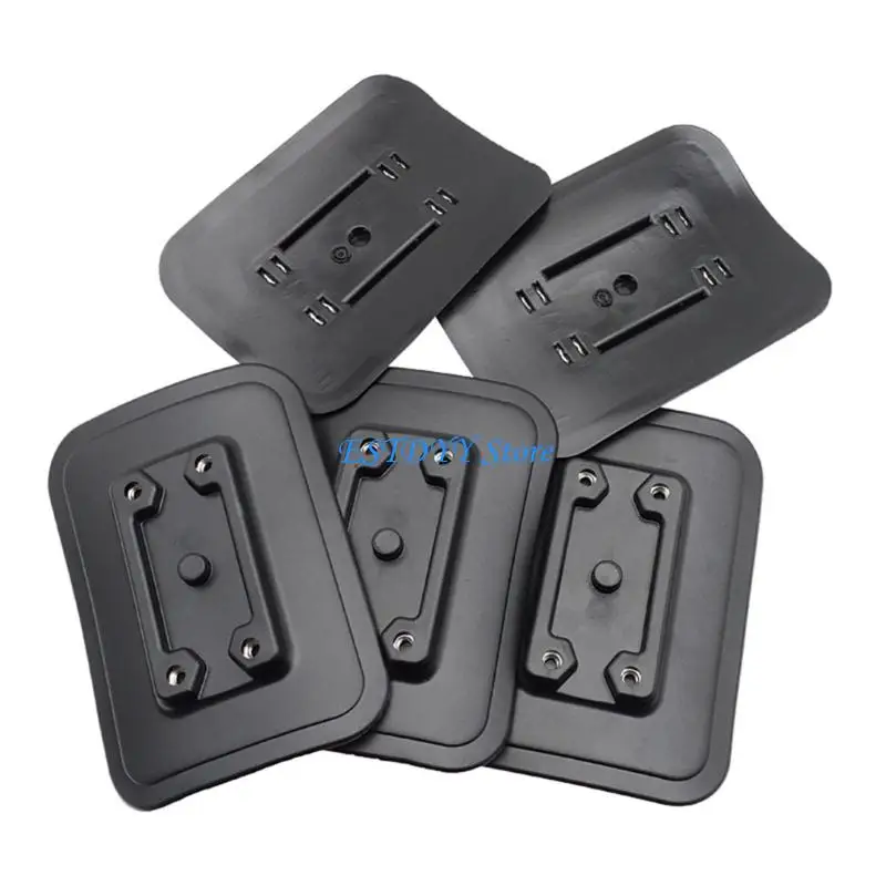 G6DE 2Pcs 카약 풍선 보트로드 홀더 마운트 어군 탐지기 카약 서핑 보드 용 마운트 낚시대 홀더 사용하기 쉬운