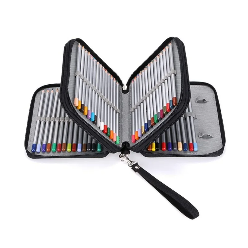 Zipper pencil case for Prismacolor Crayola Marco pencils