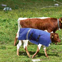 Calf Vest Winter Clothing Jacket with Hat for Reducing Illness Goat Ranch Linoleum Cold Weather Windproof 2
