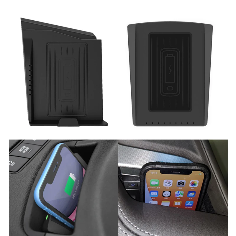 15W Car Wireless Charging Pad For Cadillac XT5 XT6 CT5 2019 2020 2021
