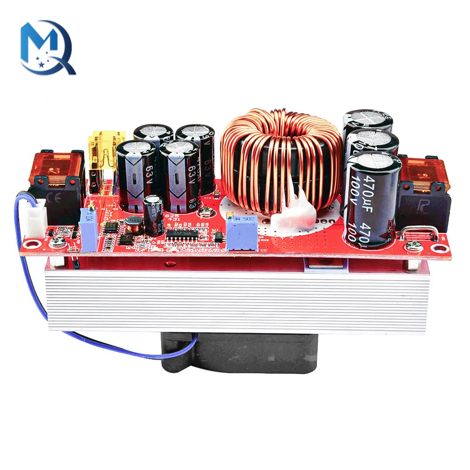 1800 W, 40 A, DC-DC Boost Converter, voedingsmodule, 10-60 V 12-90 V, instelbare spanningsoplader (1800 W