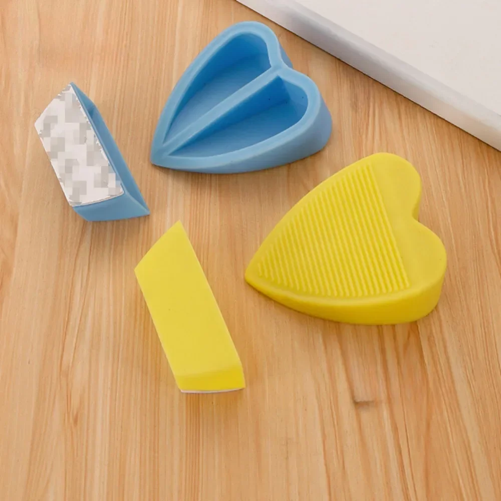 Heart Love Shape Door Stop with Storage Box and Non-Slip Base Silicone Under Door Floor Doorstop Perfect for Keeping Kids Safe door stopper silicone door stopper