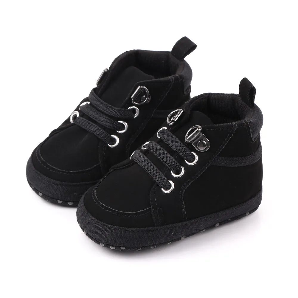 Baby Shoes Baby Casual Shoes Ankle-covered Little Boots for 0-1 Years Toddler Boys Outdoor Prewalking