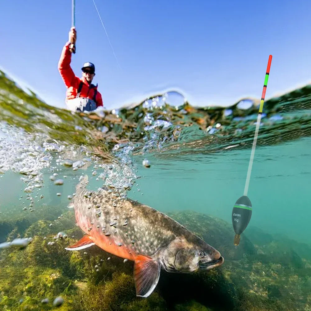 Bobber Cork Floating Wood 15g 20g 25g 30g Balsa Wood Carp Tackle Wood Long Tail Fishing Float Balsa Wood Fishing Float Bobber