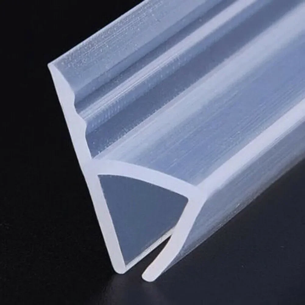 1Pcs 2M Shower Door Seal Bath Strip Screens Glass Gaps Home Improvement 6mm/8mm/10mm/12mm door seal strip,shower door seal,shower water barrier,rubber shower seal