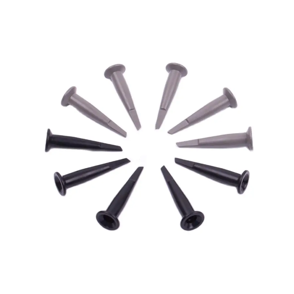 Universal Oscilloscope Probe Protective Caps with Hook - Black and Grey