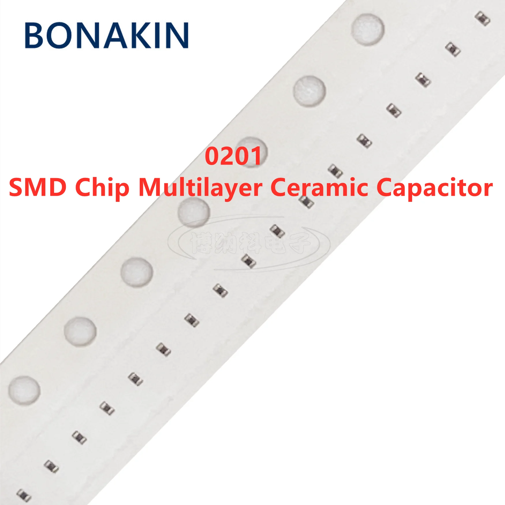 

Многослойный керамический конденсатор с чипом SMD 100 220PF 25 В ± 0201 10% K X7R, 221 шт.