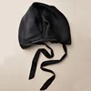 Birdtree 16MM 100%Natural Mulberry Silk Sleeping Cap 1 Layer Shower Nightcap Housework Cooking Haircare Bonnet Protector A34316M 3