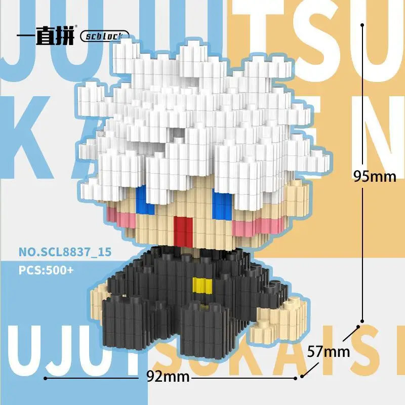 Нова іграшка "Spell Return" Character Assembly Game Gojo Satoru Японська модель з вузлами Будівельні блоки Дитячий навчальний подарунок