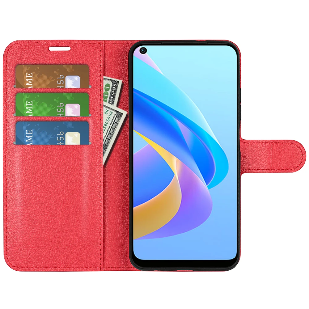 Cover per Oppo A76, Custodia Libro Protezione Portafoglio, Pelle PU