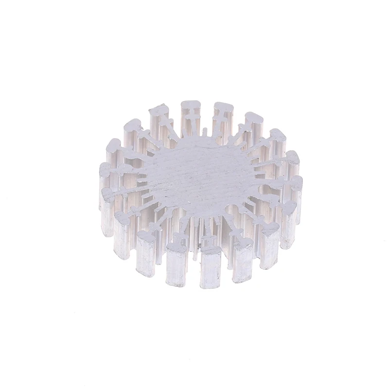 1PC COB Radiator Diameter 25/37.5/40/48/50/53/60/65/67MM High Power Led Heatsink Sunflower Solid Radiator Round Alloy Aluminum