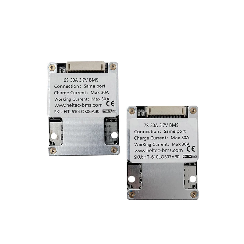 Heltec bms 10s 36v 30a 60a 6S 7S BMS 24V with balanced lithium battery protetcion board for eletronic tools/wheelchair/vehicle 2