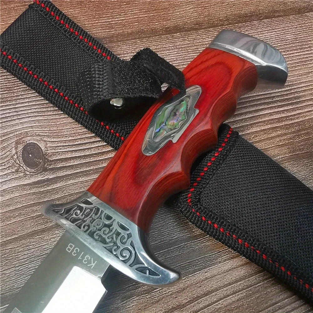 10.4 Inch (265mm) 9CR18MOV Stainless Steel Fixed Blade Knife 5