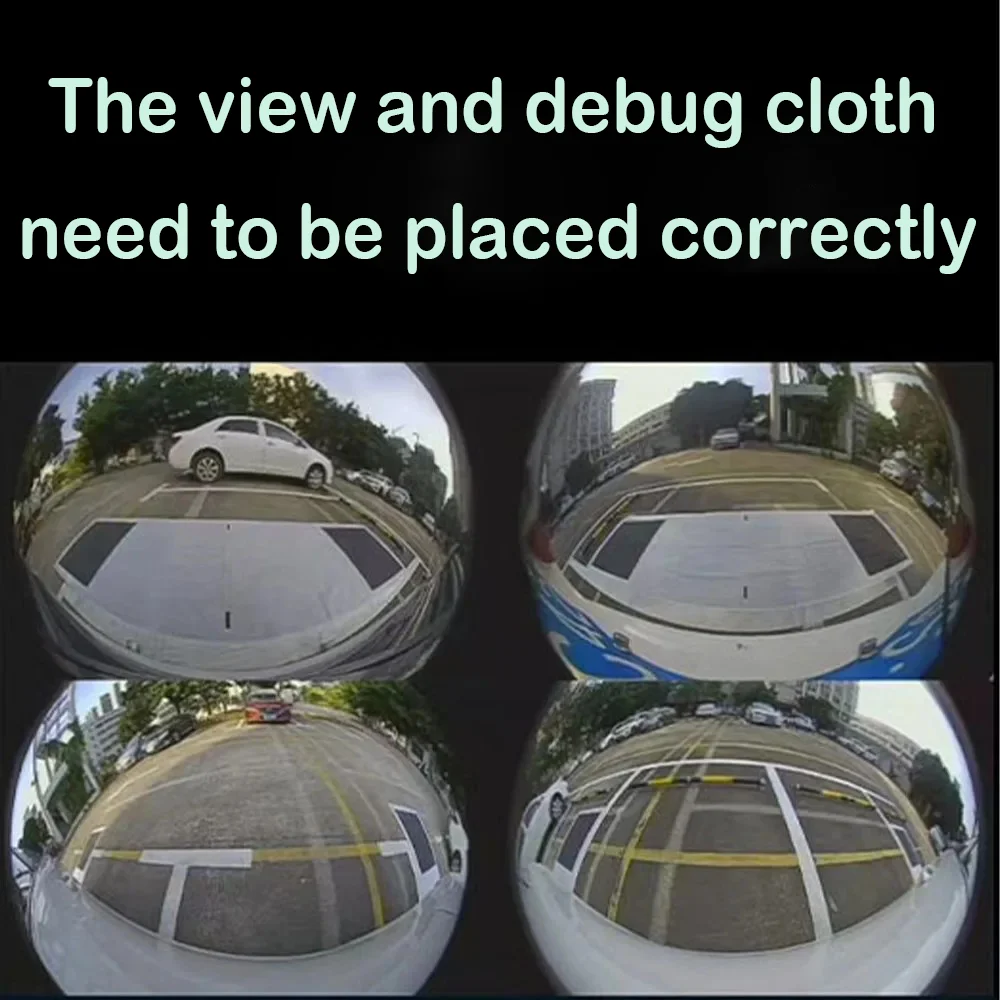 Tappetini Auto Sistema Panoramico a 360 Gradi Tappetini Ausiliari per Auto 360 ° Sistema di Immagini Panoramiche, Panno per il Debugging, Panno per la Calibrazione - Image 5