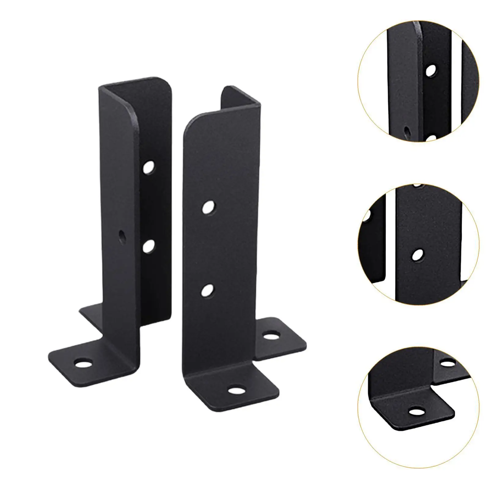 Deck Post Base Brackets Adjustable for 1.5x1.5 2x2 2x4 4x4 Post post base brackets