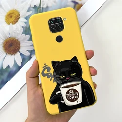 Cute Fashion Candy Painted Soft TPU Phone Case - Vibrant Cover with Enhanced Protection for Redmi Note9 Pro Max (Yellow 1787)
