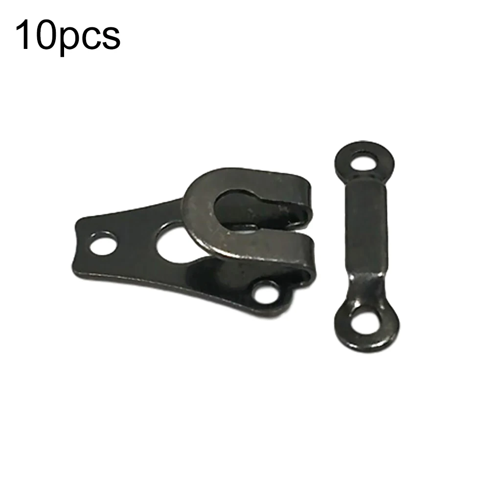 10 Pieces Pants Hooks Portable Reusable Electroplating DIY Sewing Fasteners Tailor Store Trousers Repairing Tools garment hooks garment sewing accessories