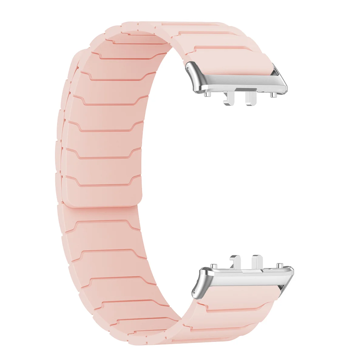 Magnetic Silicone Adjustable Strap for Smart Bracelet Wristbands