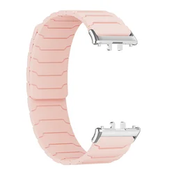 Magnetic Silicone Adjustable Strap for Smart Bracelet Wristbands (SSandP)