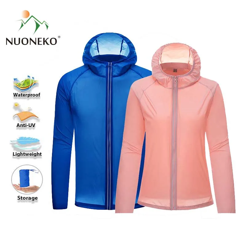 Camping Rain Jacket Men Women Sun Protection Jackets Waterproof Trekking Quick Dry Outdoor Skin Windbreaker Coat Unisex Clothes hiking jackets waterproof hiking jackets waterproof jacket waterproof raincoat waterproof coats softshell jackets