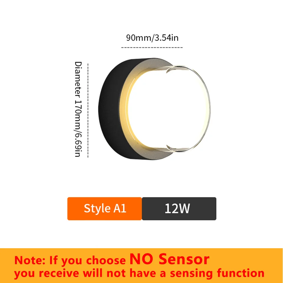 Style A1 12W,Warm white