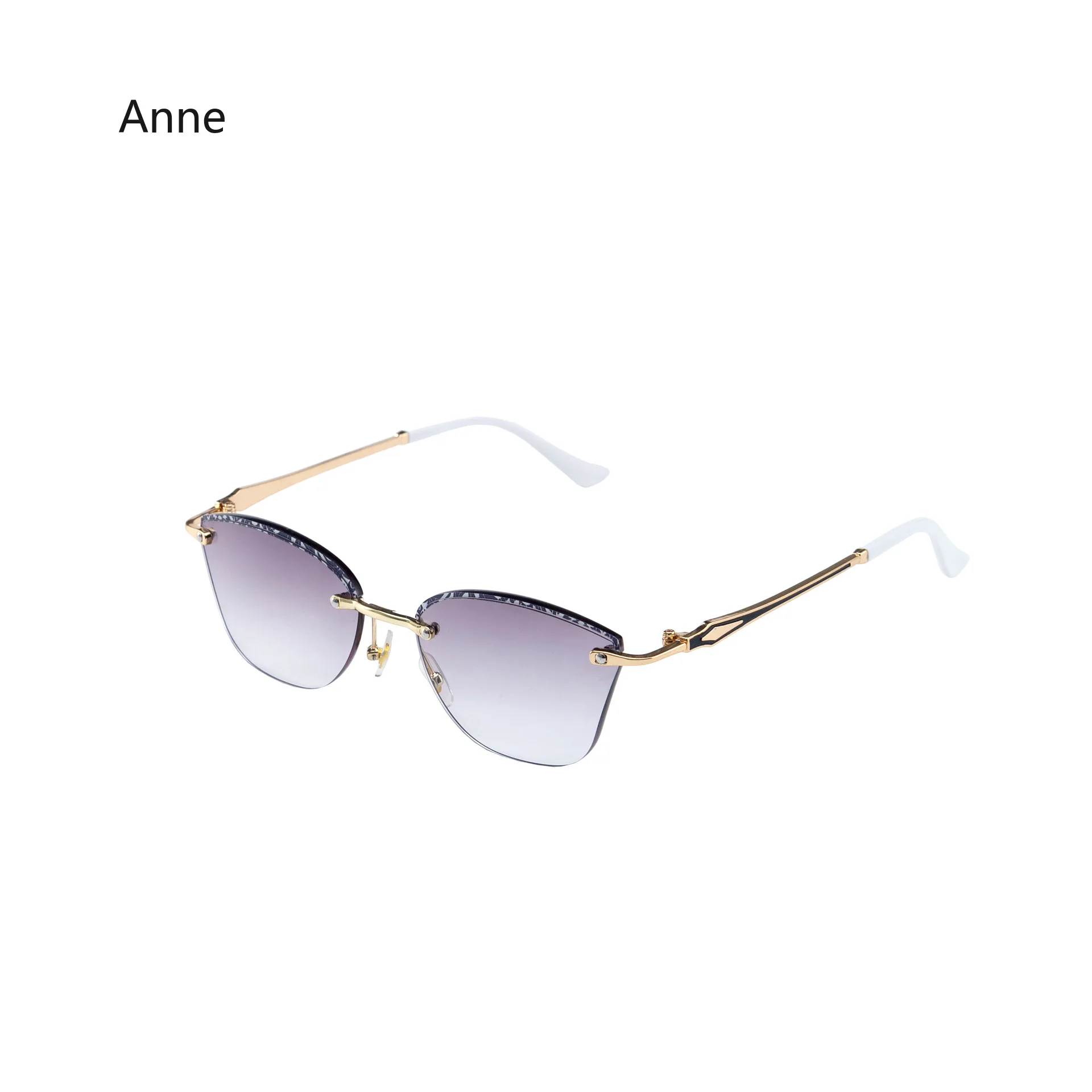 3D Floral Border Shade Reading Glasses New Framless Sunglasses Presbyopia Eyeglasses For Women New +1.0+1.5+2.0+2.5...+4.0 5