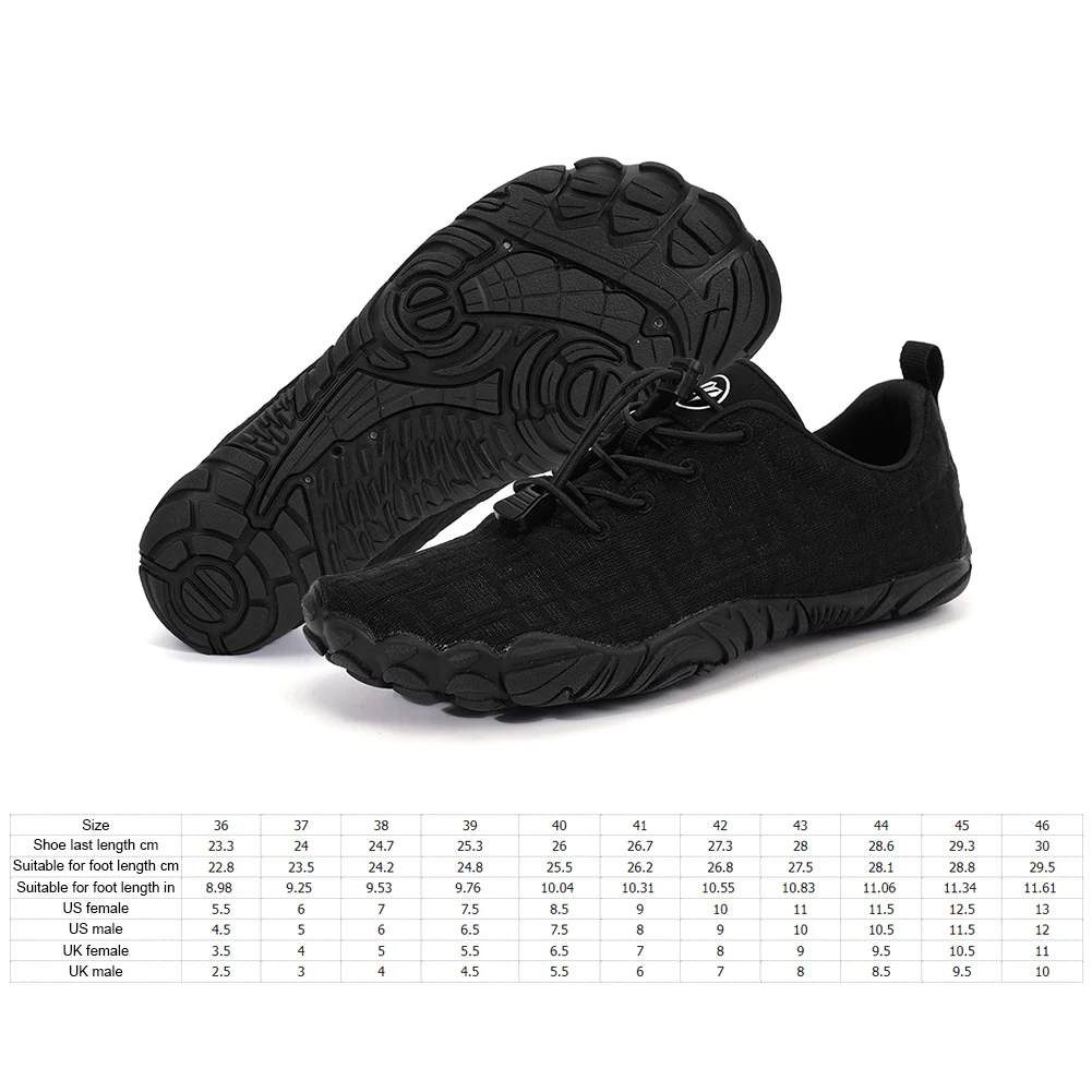 Unisex Quick-Dry Non-Slip Beach and Water Sport Shoes