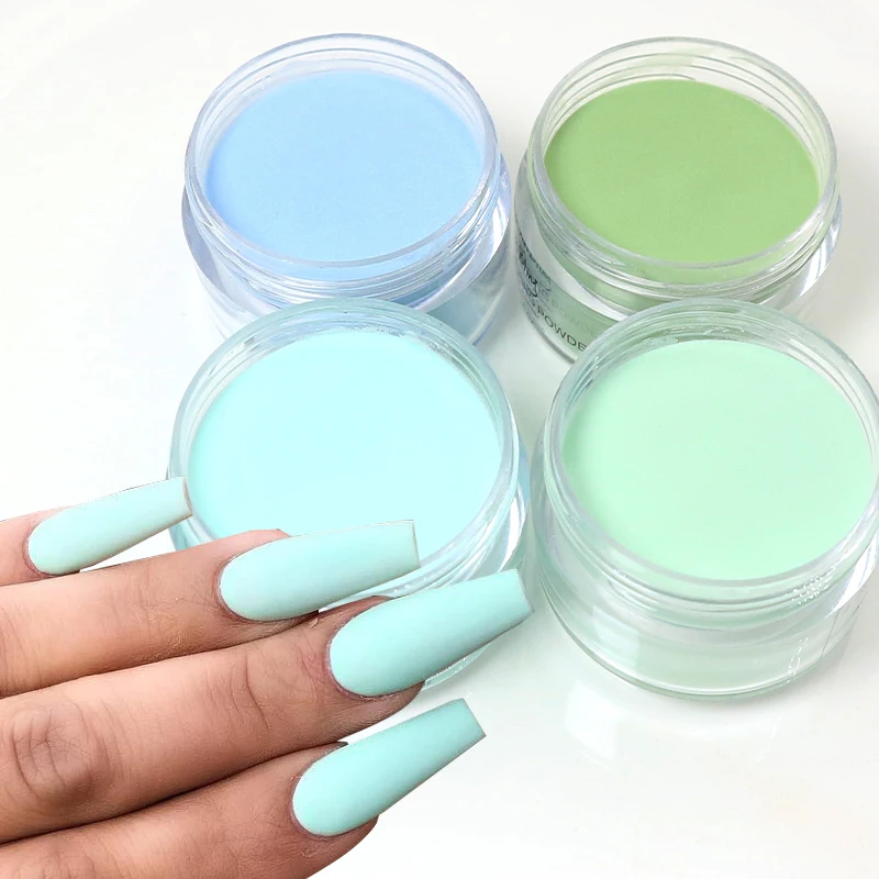 15g/Box Acrylic Powder Light Color Carved Powders Pigment Dust Nail Polymer Tips Extension Gel Nail Professional Supplies nail powder manicure tools acrylic nail powder nail kit nail tools