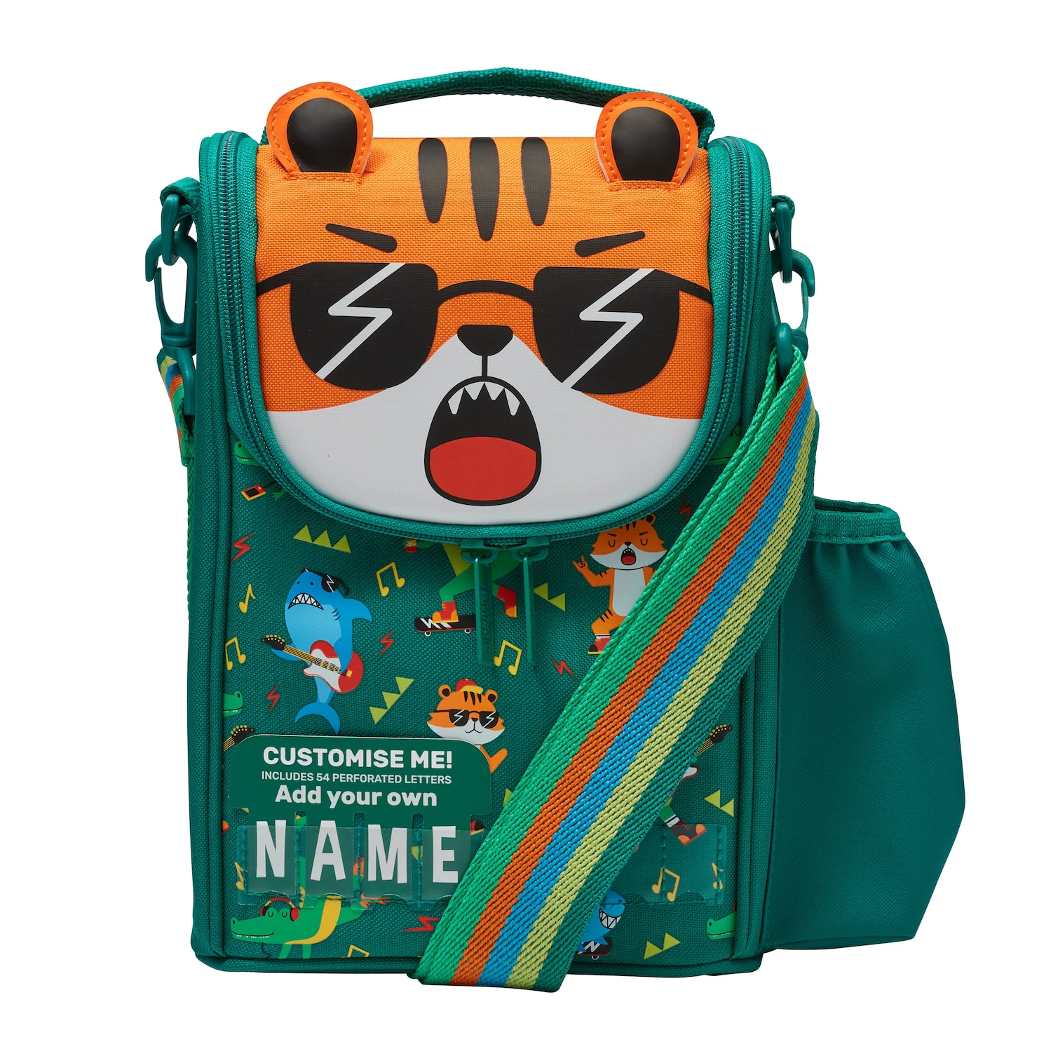 thumbnail image 1 of Bolsa de comida Smiggle australiana, ligera, de gran capacidad, aislante, multifuncional, impermeable, para estudiantes de escuela primaria, Diagona, 1 of 5