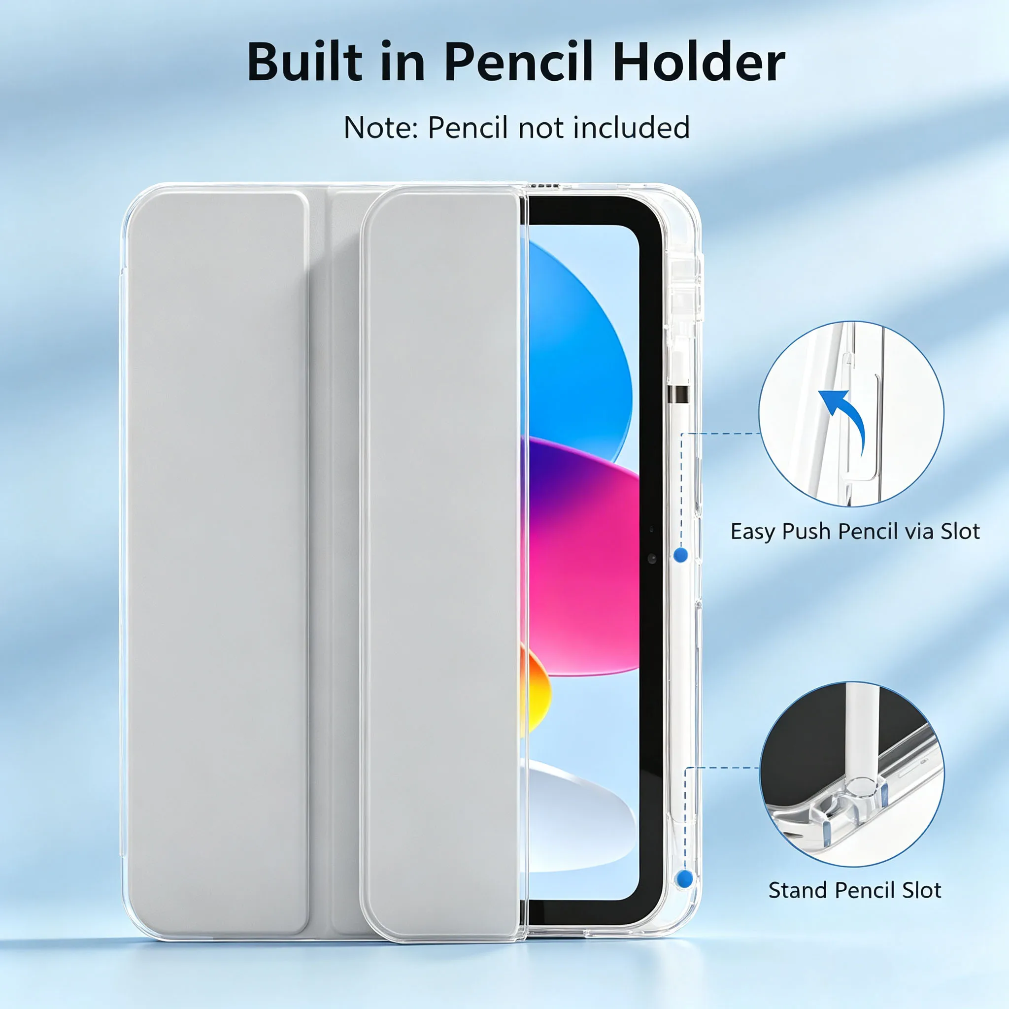 Universal Smart Cover Tablet Case