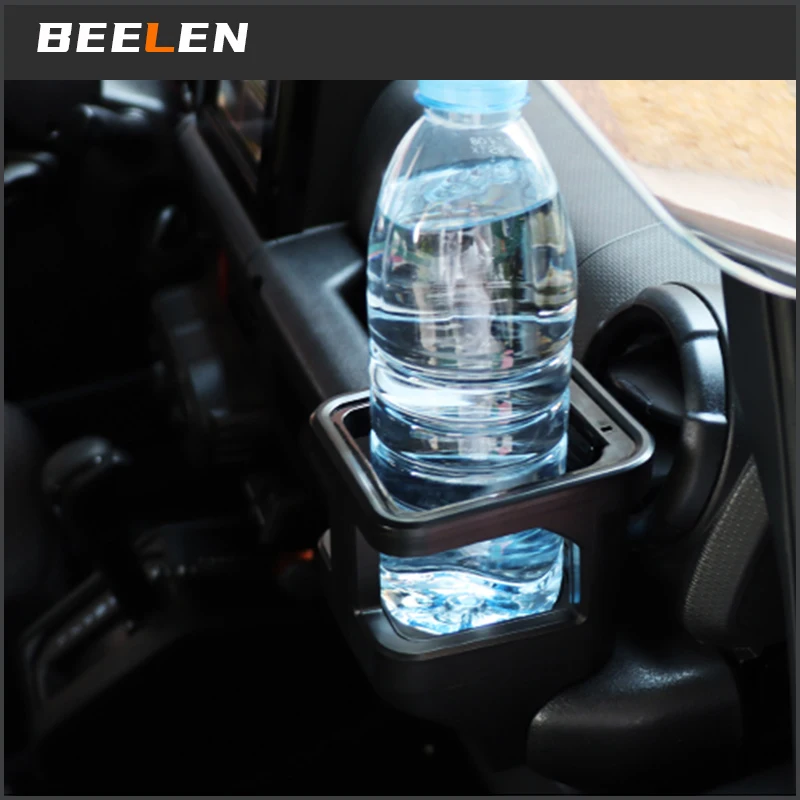 스즈키 짐니 JB64 JB74W 2019 2024용 멀티 컬러 워터컵 홀더, 부착형 컵홀더, 자동차 내부 액세서리