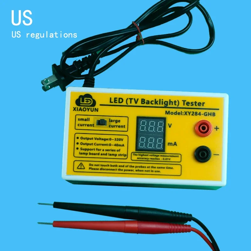 New 0-320V Output LED Tester for LED TV Backlight Bar LCD LCD Block Maintenance and Testing v70 analog cctv tester monitor 4 3 inch 5mp hd tvi ahd cvi cvbs cctv testing monitor rj45 ptz dc12v output