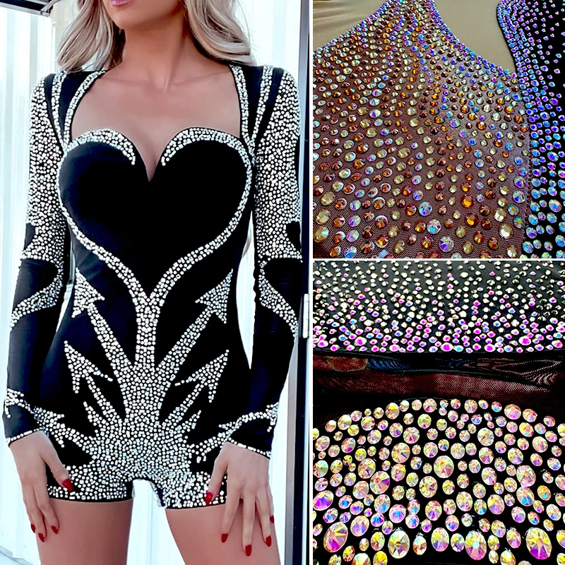 BOBOHOO 2088 Hochwertige 16-fach geschliffene Strass-Steine aus Mocha MI Glaskristall, 8 große und 8 kleine, flache Rückseite, nicht heißfixierbar, für DIY-Bastelarbeiten und Nageldesign – Detail 14