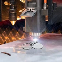 30Pcs DIY Engravable Metal Keychain Blanks Metal Stamping Blanks For Engraving Stainless Steel Blank Key Ring Tags 2