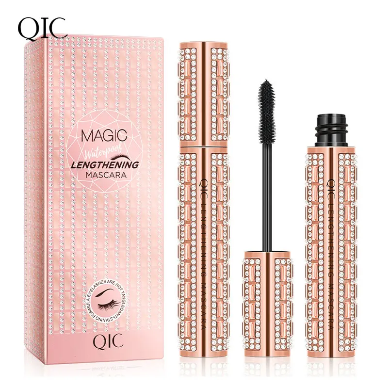 

Тушь для ресниц водоСТОЙКАЯ 4D Silk скручивание волокон объемная густая Удлиняющая питательная наращивание ресниц косметика высокого качества для макияжа