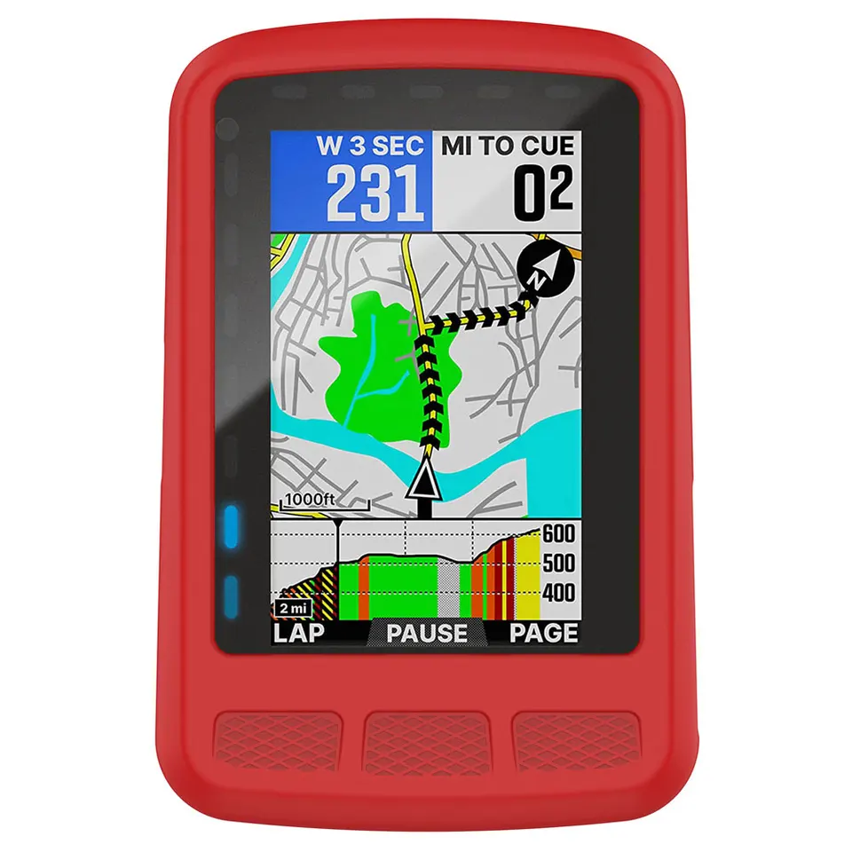 Case de Silicone com Protetor de Tela GPS Wahoo Elemnt Bolt