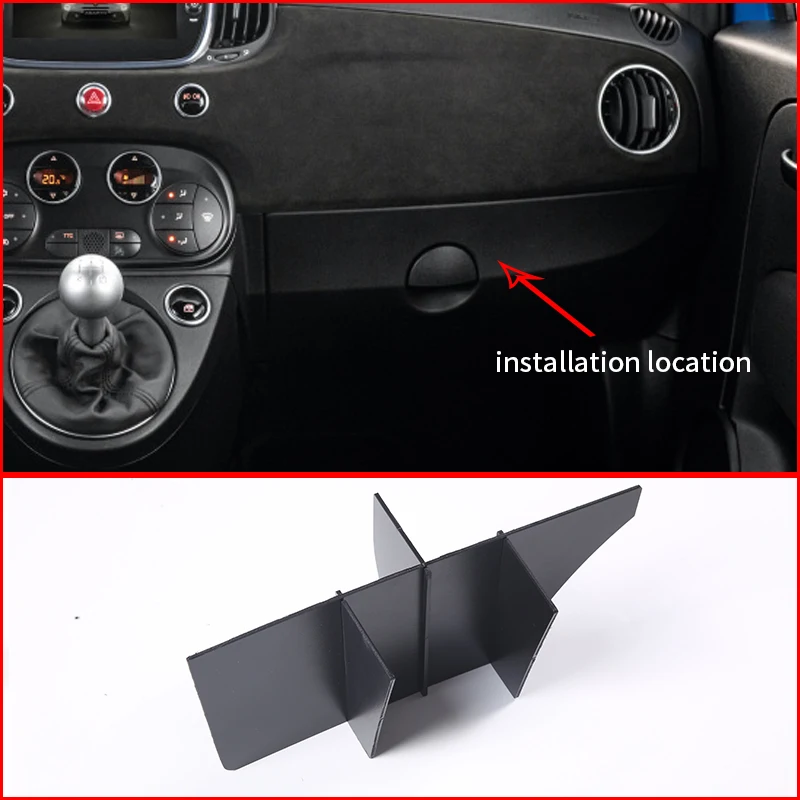 For FIAT Abarth 500 500C 595 595C 695 695C 201623 Car CoPilot Glove