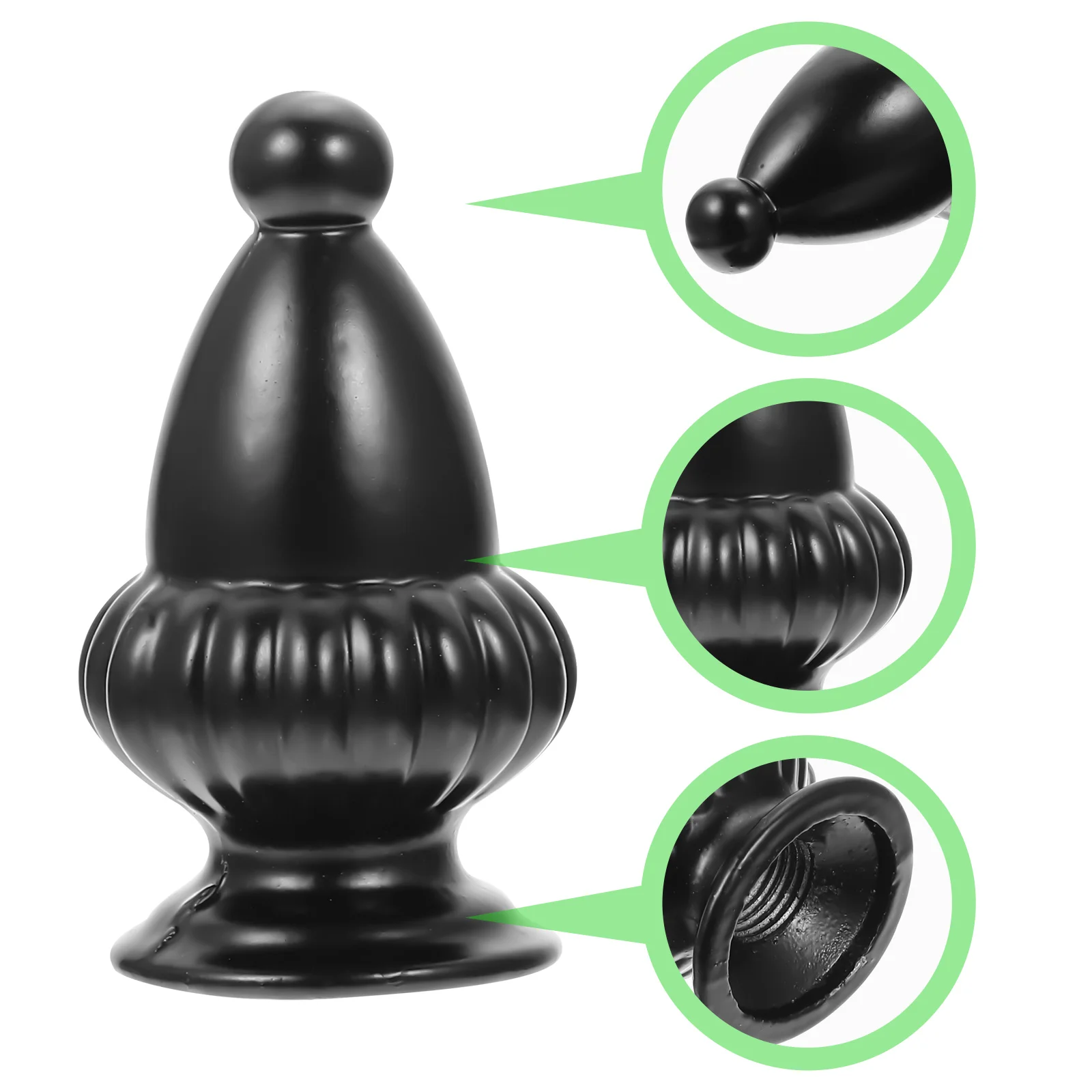

Lamp Finial Shade Finials Adapter Lampshade Decoration Base Light Clip Frame Horn Toppers Floor Top Screw Table Knob Topper