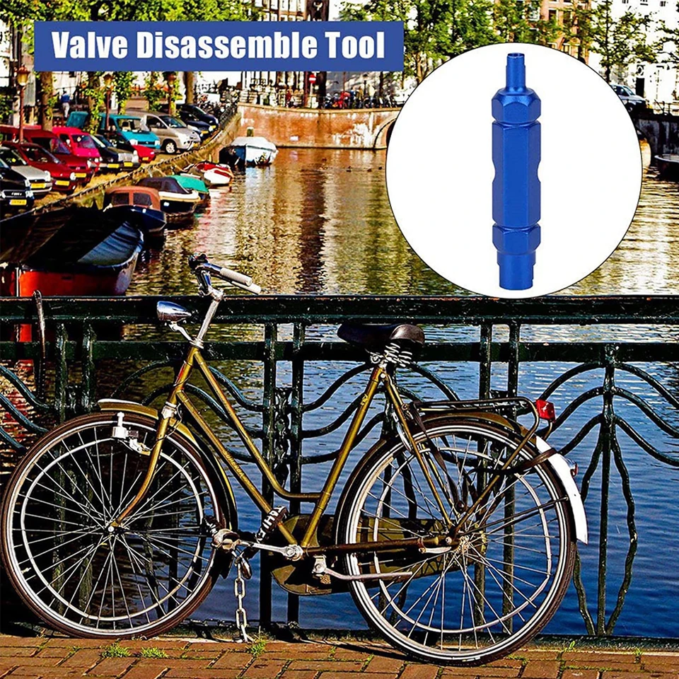 Sharplace Strumento Rimozione Nucleo Valvola – Per Bici, Auto, Moto – Adatto A Schrader E Presta - 2