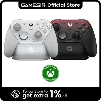 Controller GameSir G7 Pro per Xbox Series X | S, Xbox One X | S, Steam, PC, Telefono Android - Effetto Hall, Base di ricarica, Giroscopio