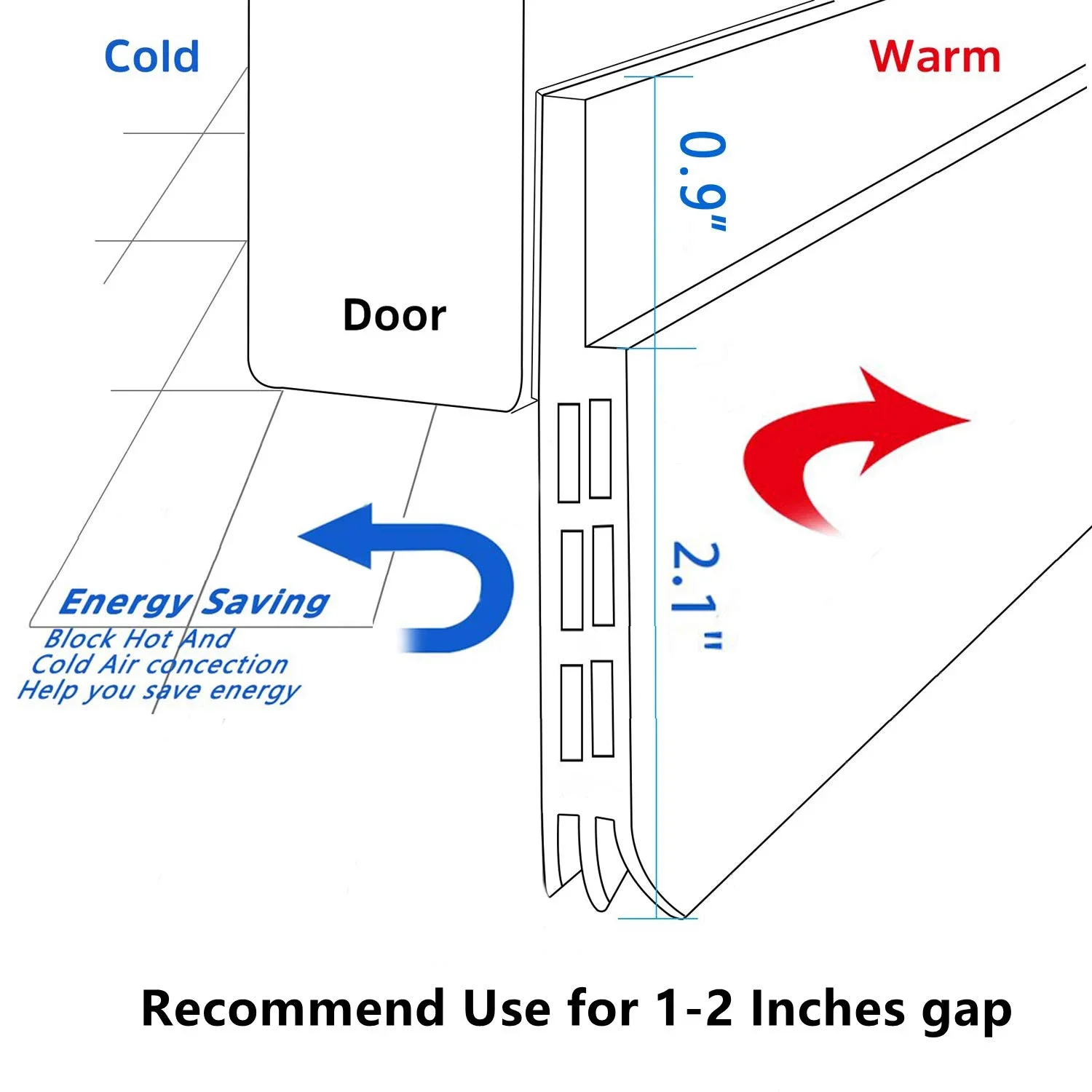 Home Energy Efficiency Door Window Sealing Tape Noise Reduction