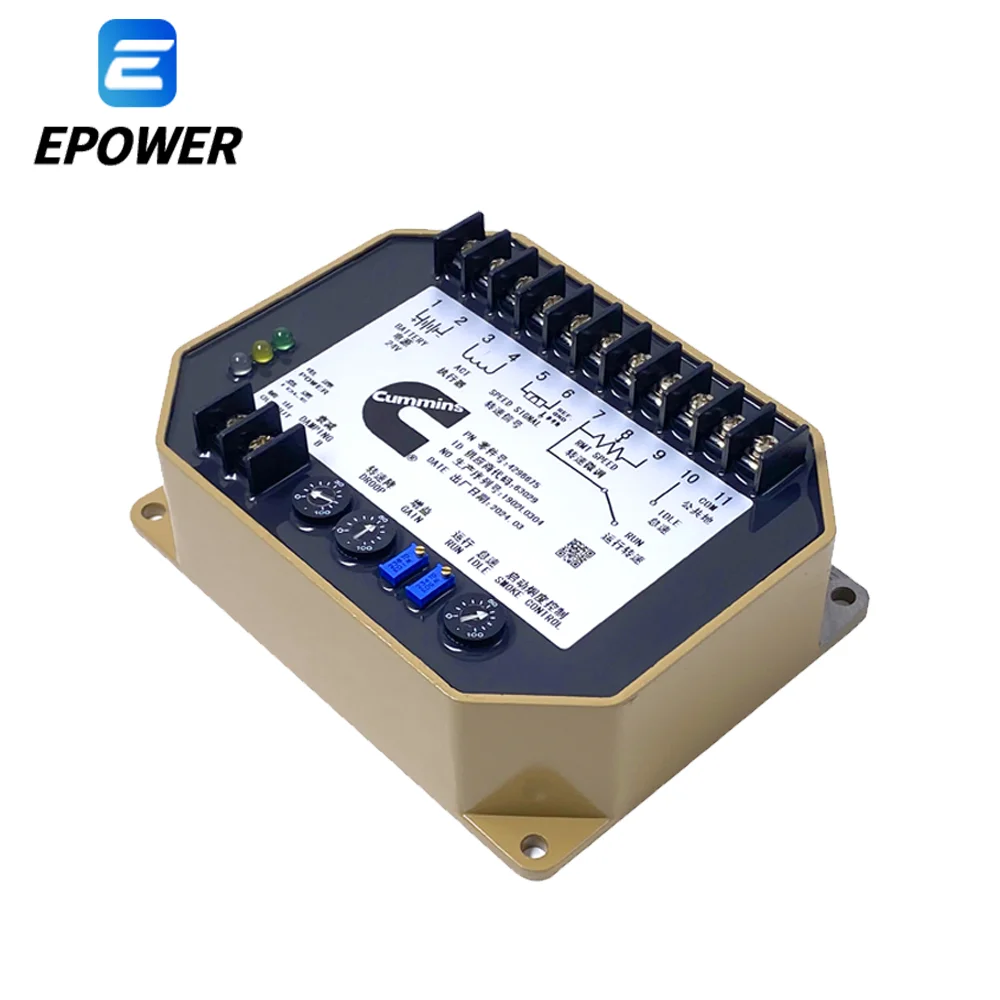 4296675 커민스 디젤 발전기 속도 제어기 보드 엔진 속도 조절기 제어 유닛 모듈 4296674