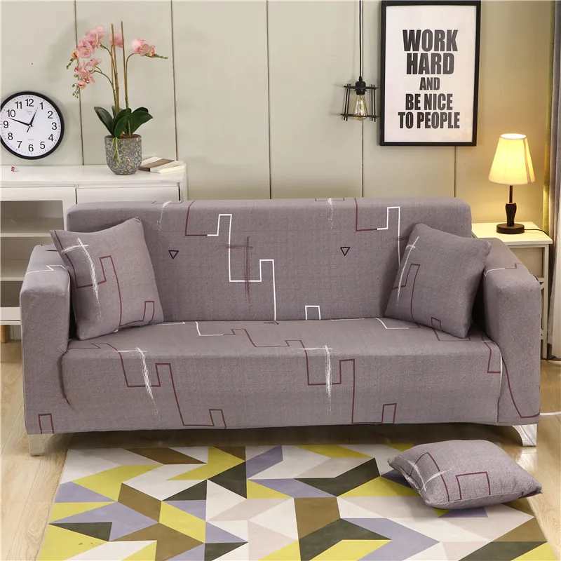 

Modern Sofa Cover for Living Room Elastic Slipcovers Sectional Corner L-shape Chair Protector Couch 1/2/3/4 Seater