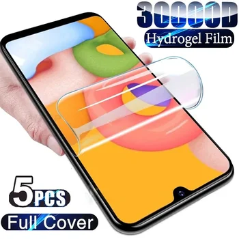 5PCS Pellicola Idrogel Per Samsung Galaxy A12 A22 A32 A42 A52 A52S A72 A51 A71 A13 A23 A33 A53 A73 5G Protezione Dello Schermo