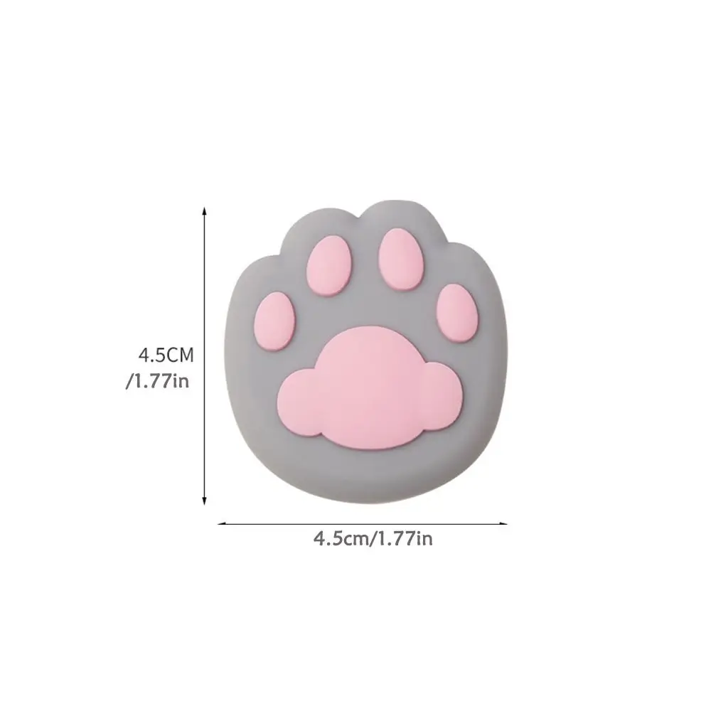 2Pc Cartoon Silicone Door Stopper Crash Pad Wall Protector Decor Cat Claw Door Stops Handle Bumper Guard Anti-slip Shockproof door stopper silicone door stopper door stopper bumpers silicone rubber bumpers