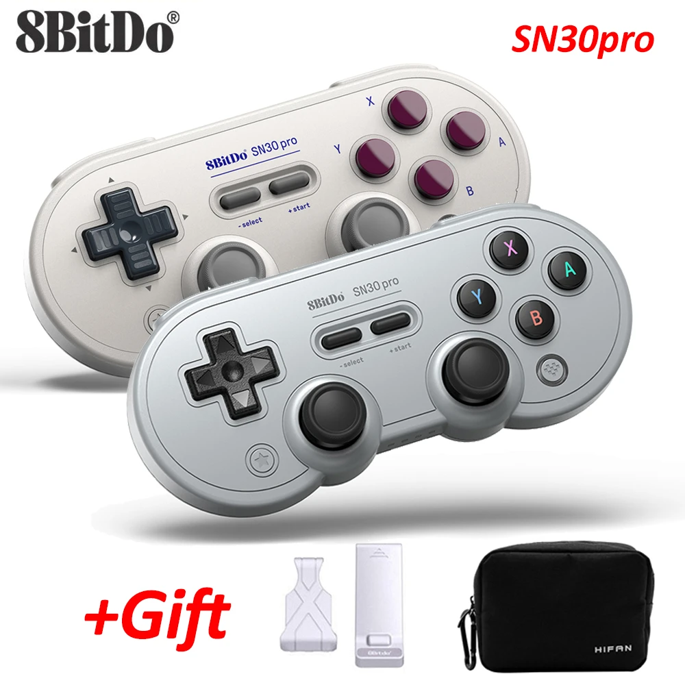 Terminal Ontkennen Airco 8BitDo SN30Pro Bluetooth Gamepad Wireless Controller for Android MacOS  Steam Windows Nintendo Switch PC Joystick Games Console| | - AliExpress