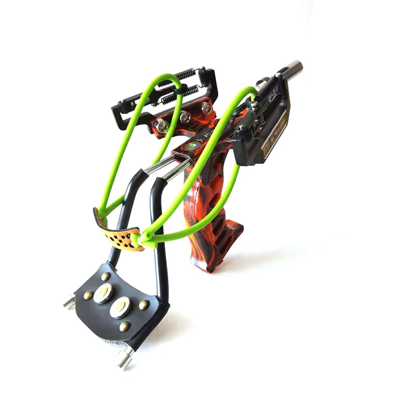 Description Picture 3 of itemHeavy Slingshot with Wrist Rest Powerful Hunting Laser Slingshot sling shot Hunting Shooting Accessories Shooting Fish Equipment